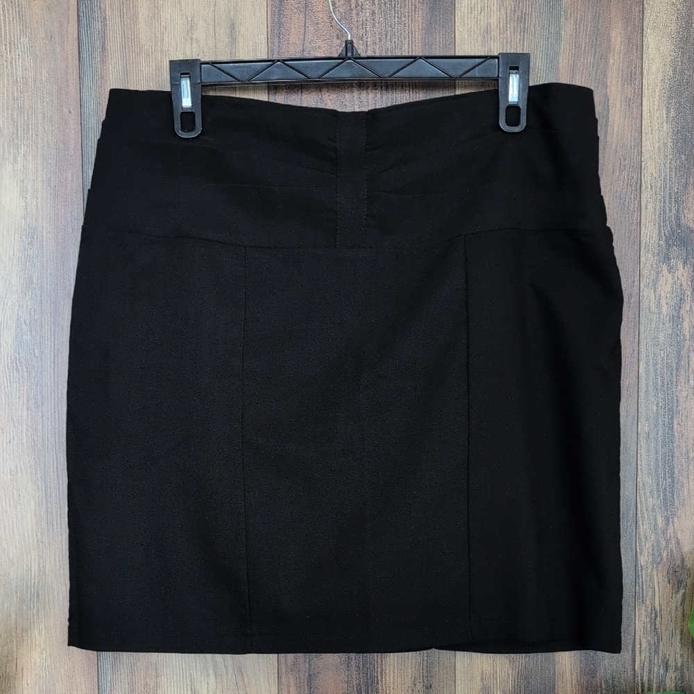 Dots Classic Black Lightweight Mini Skirt 18                 C698